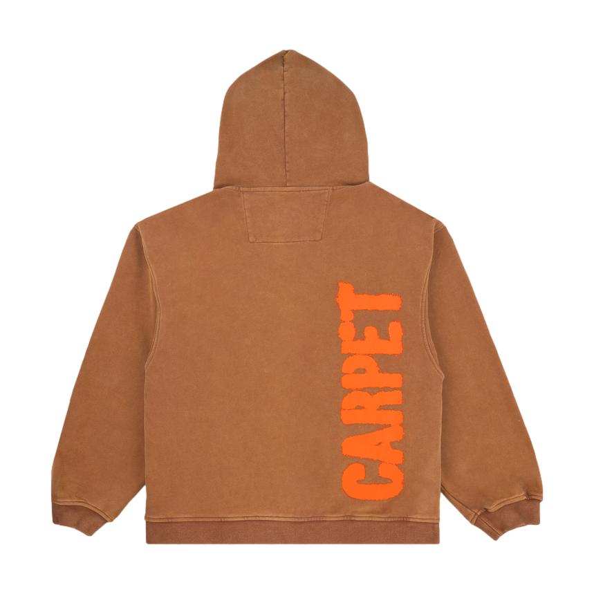 Carpet Jester Hoodie Brown - Venue Skateboards 