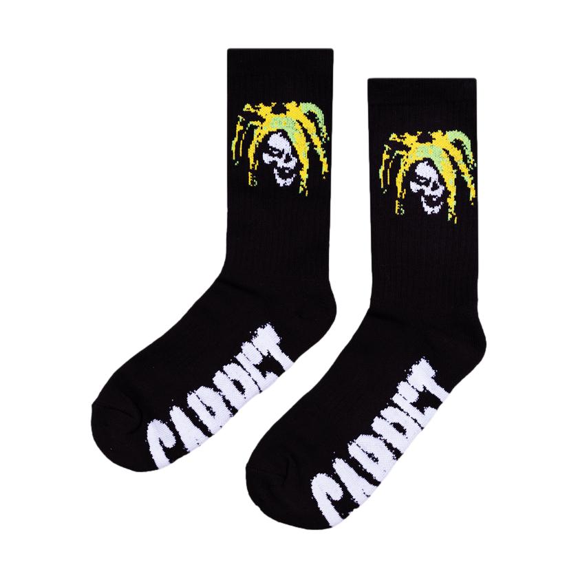 Carpet Jester Socks Black - Venue Skateboards