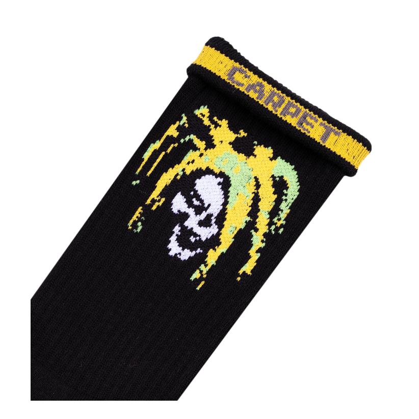 Carpet Jester Socks Black - Venue Skateboards
