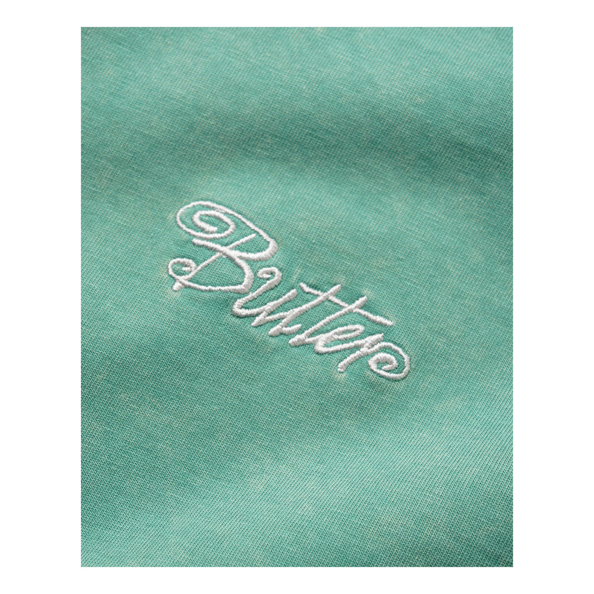 Butter Jive Overlock Stitch Tee Distressed Jade - Venue Skateboards