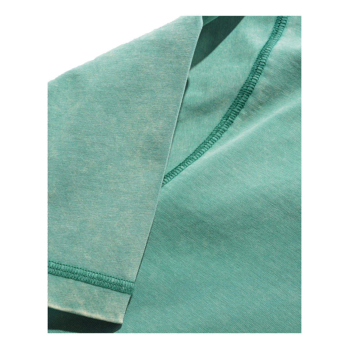 Butter Jive Overlock Stitch Tee Distressed Jade - Venue Skateboards