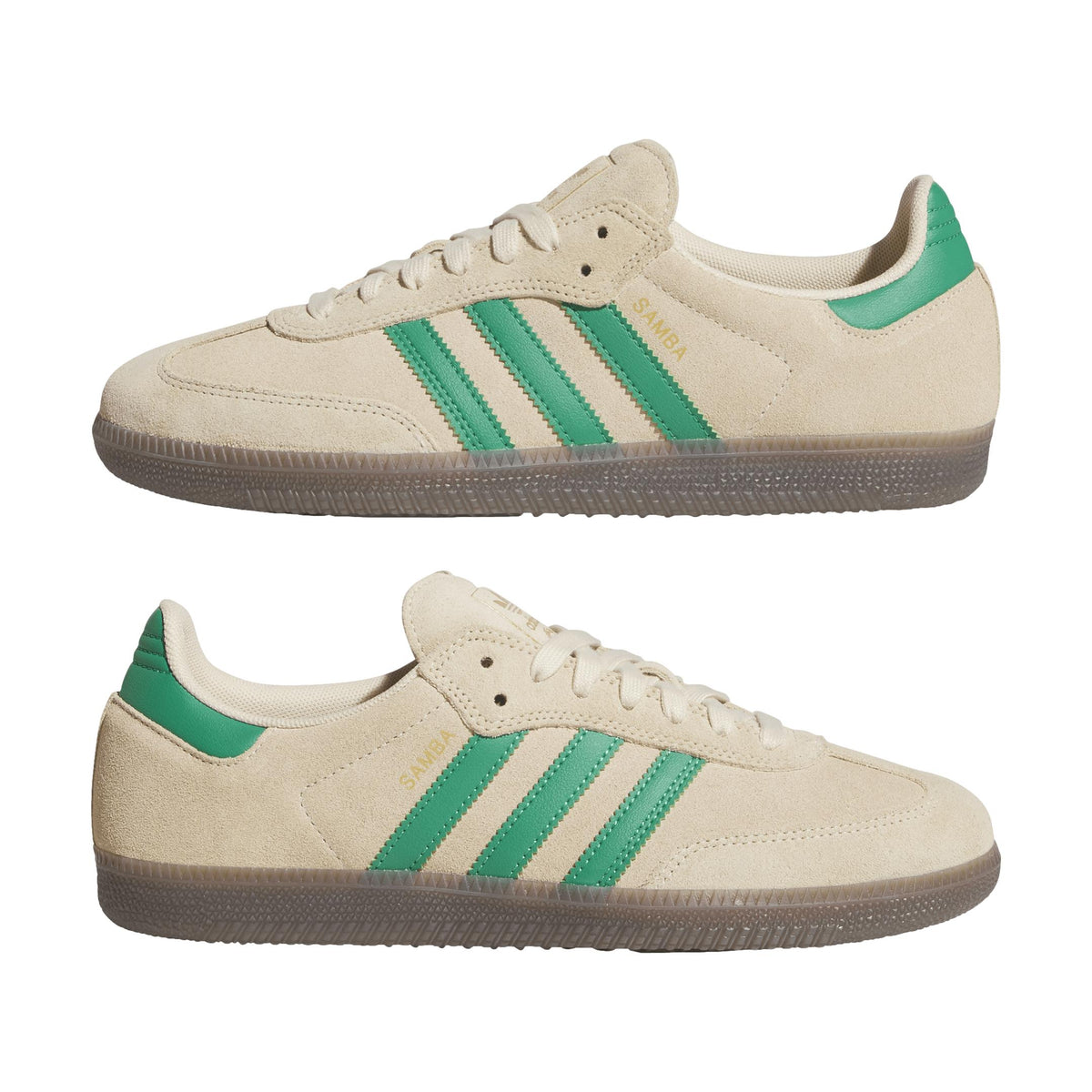 Adidas Samba ADV Sand Strata/Court Green/Gum - Venue Skateboards