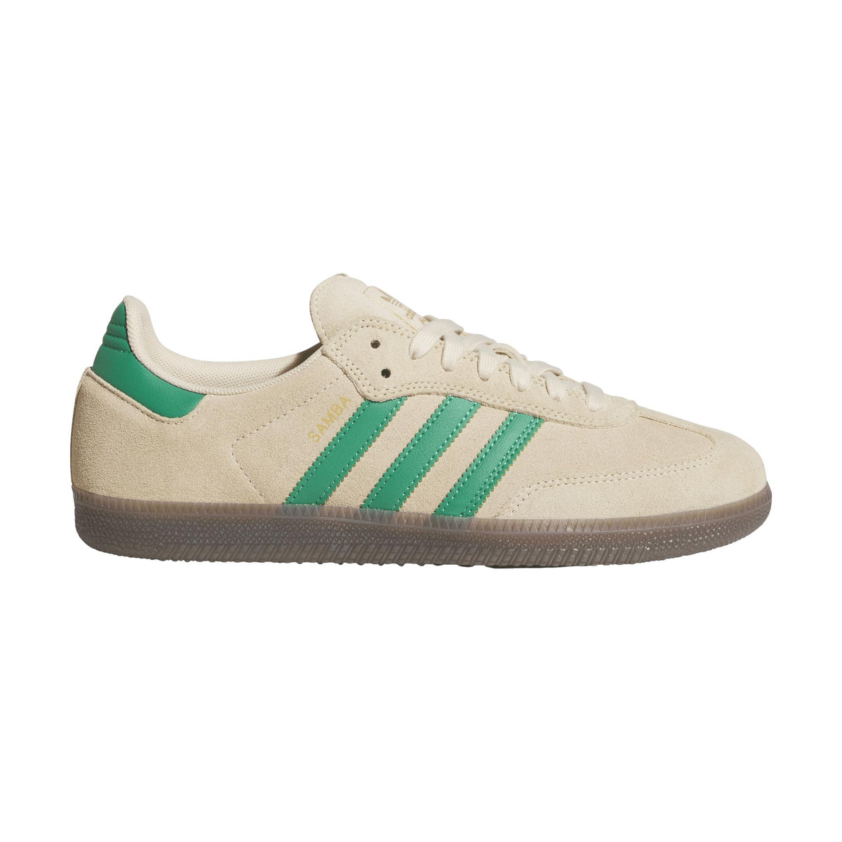 Adidas Samba ADV Sand Strata/Court Green/Gum - Venue Skateboards