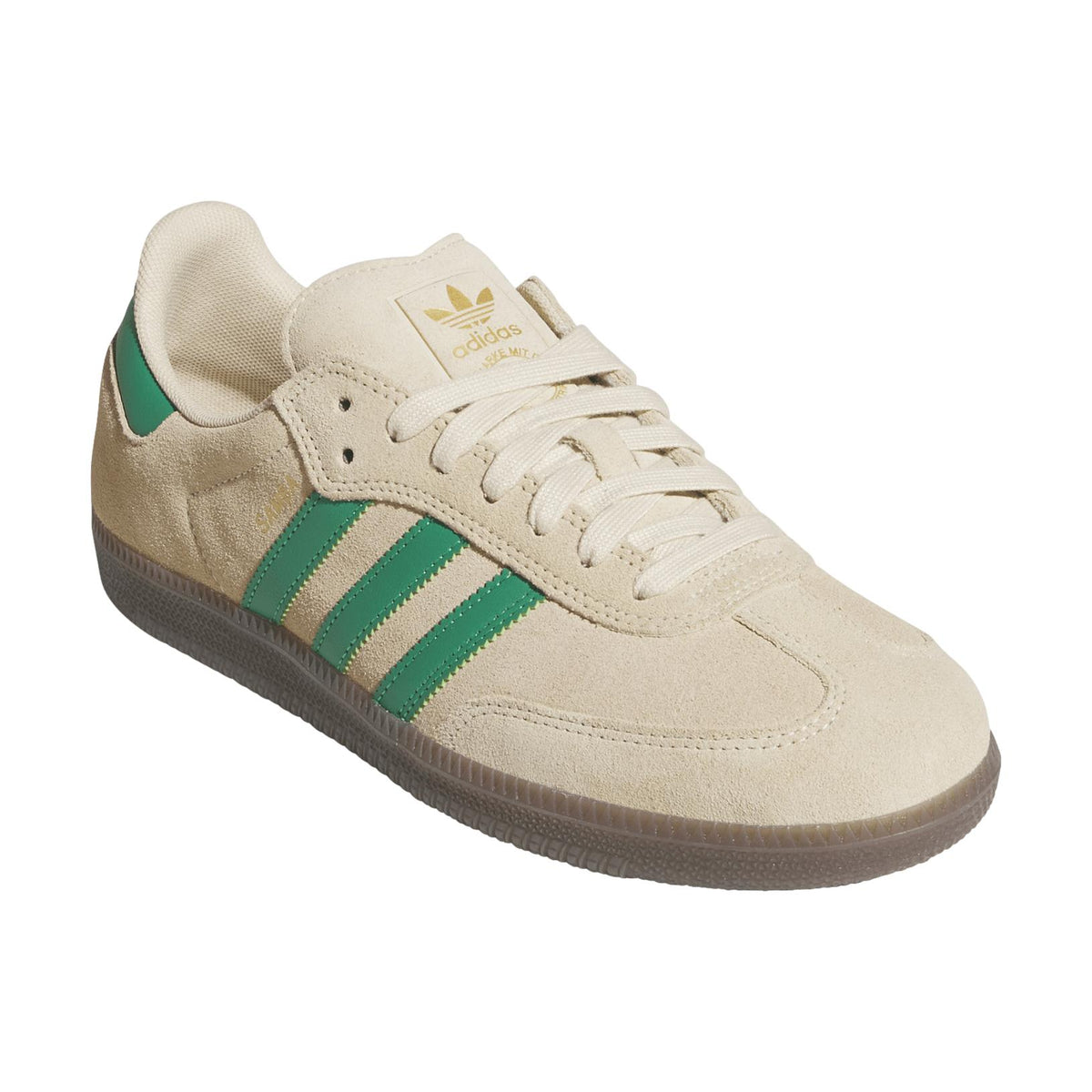 Adidas Samba ADV Sand Strata/Court Green/Gum - Venue Skateboards