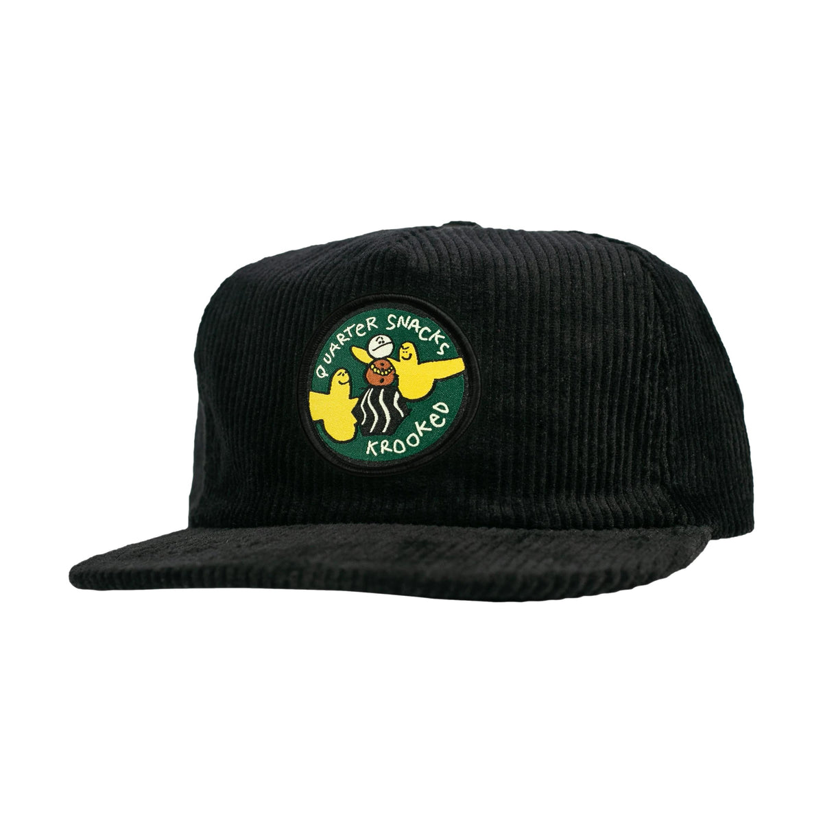 Krooked X Quartersnacks Snack Birds Snapback Hat - Venue Skateboards