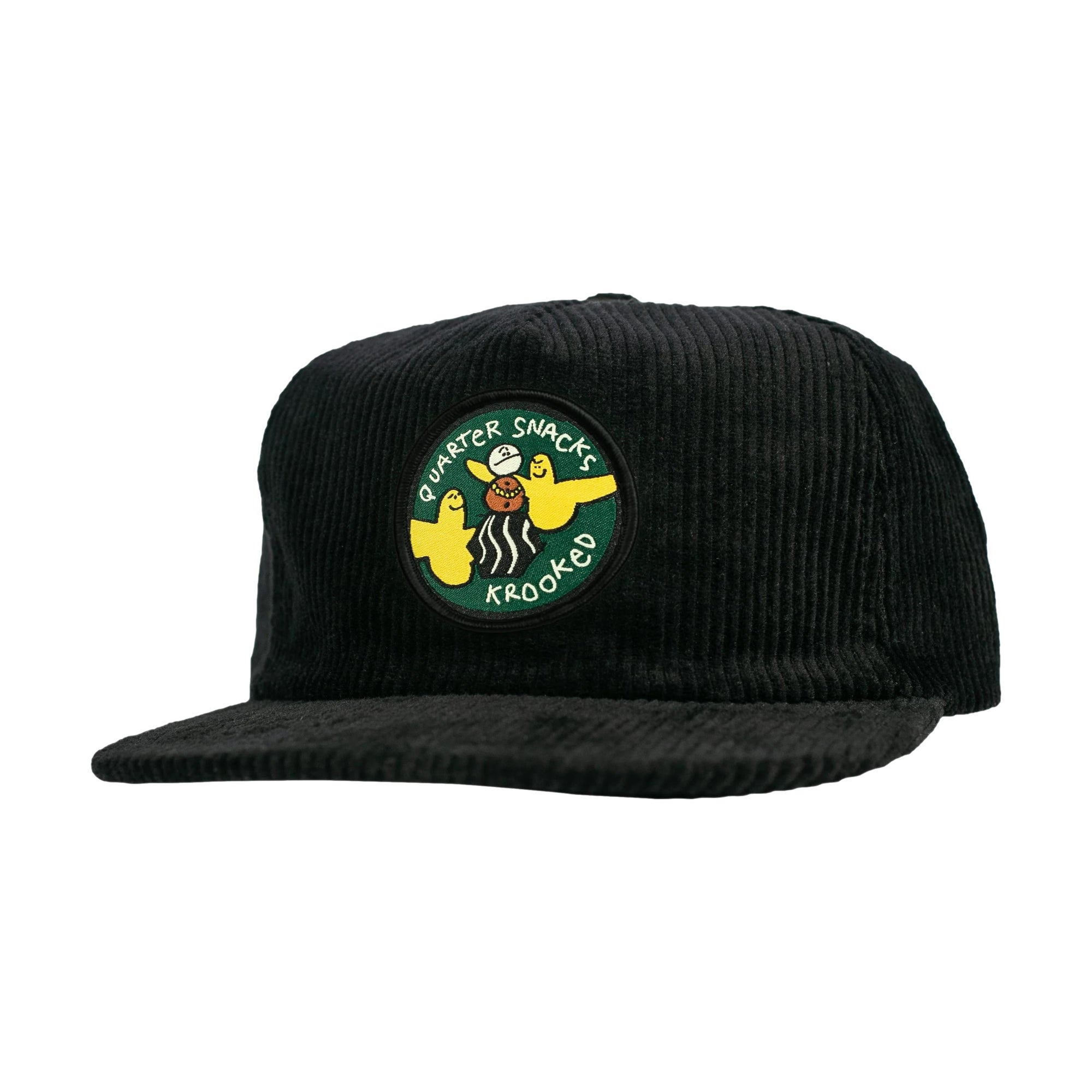 Krooked X Quartersnacks Snack Birds Snapback Hat - Venue Skateboards