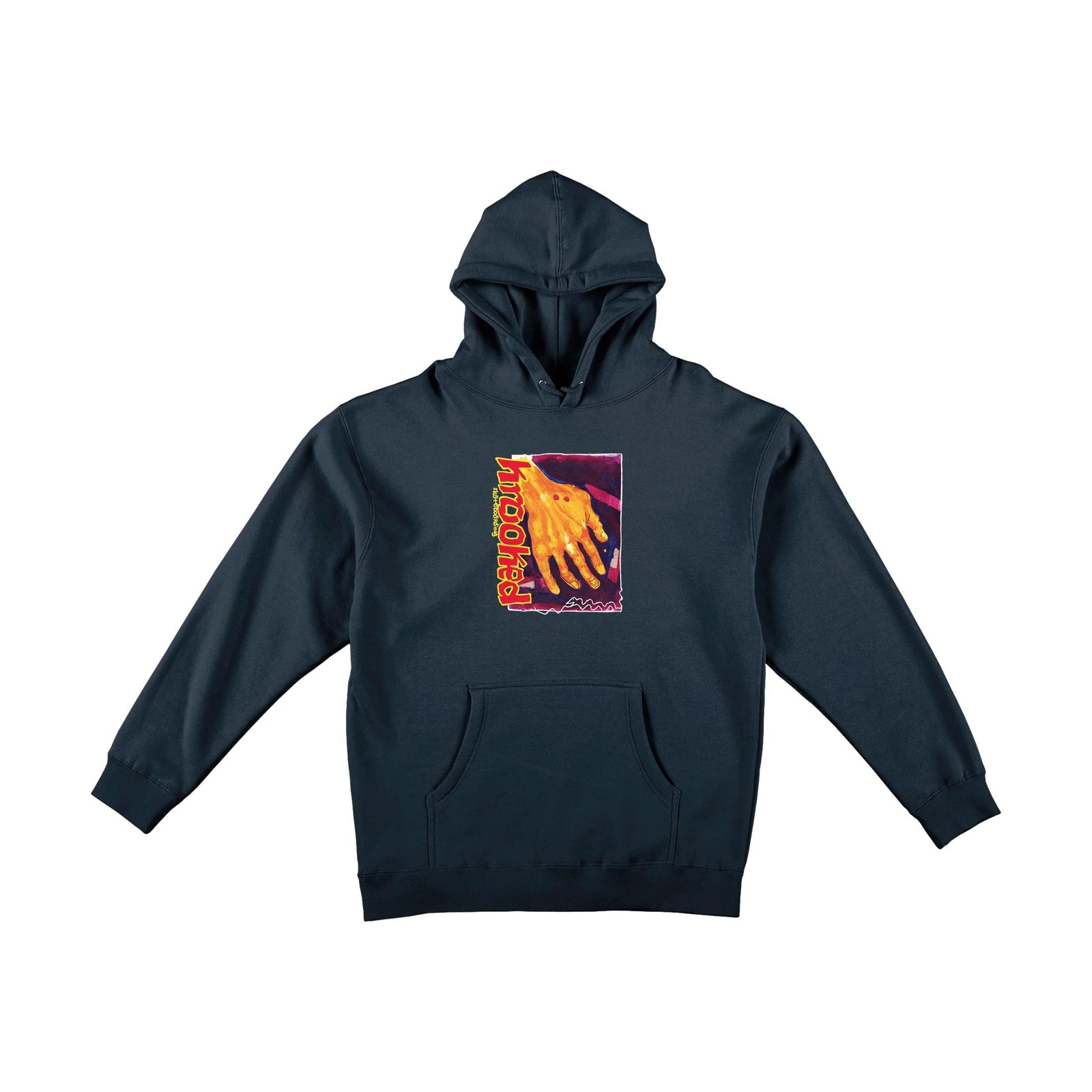 Krooked Snake Bite Hood Navy  - Venue Skateboards