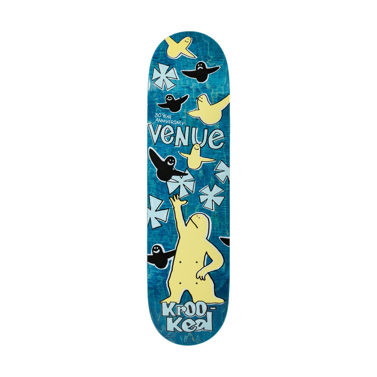 Krooked X Venue 8.28&quot; Deck - Venue Skateboards