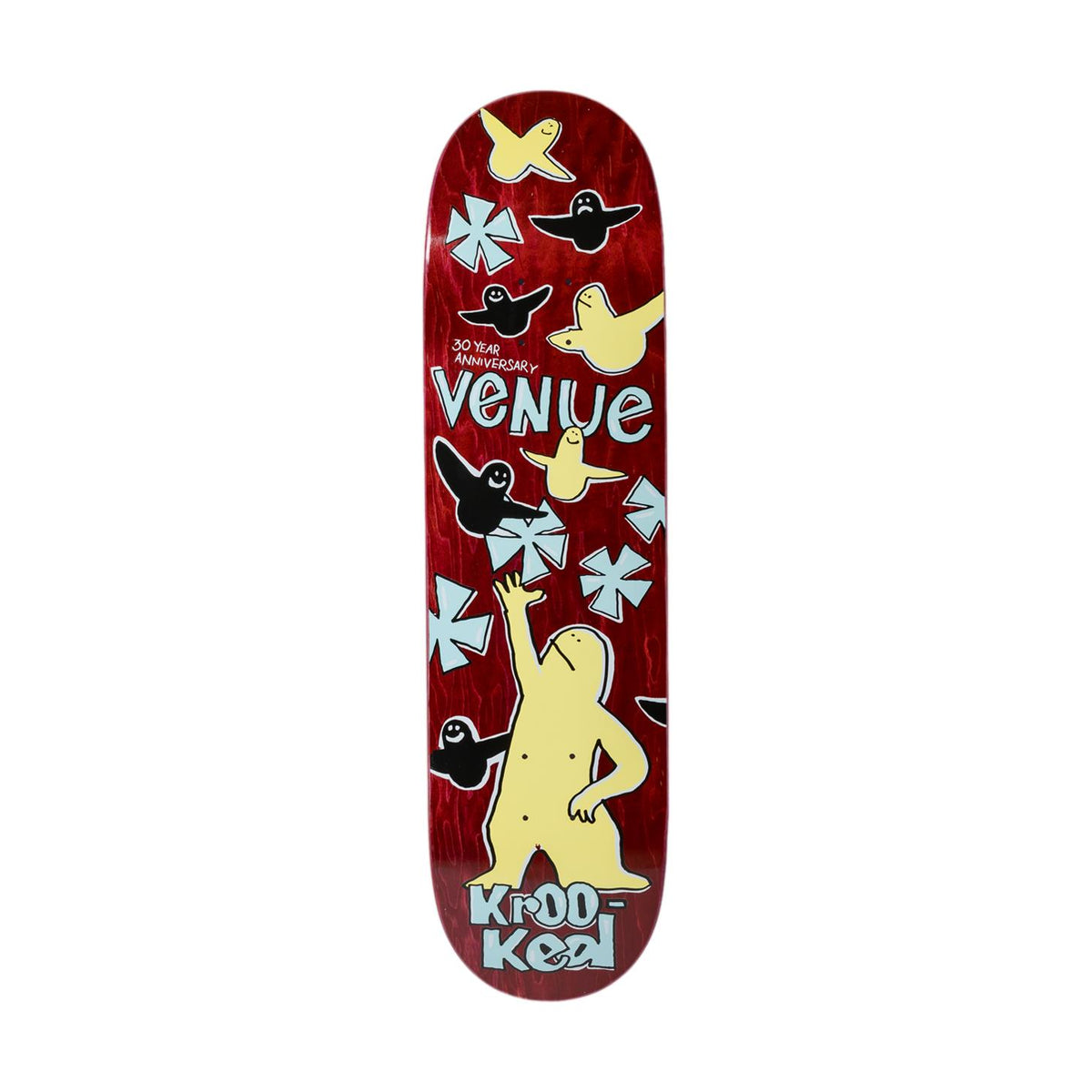 Krooked X Venue 8.5&quot; Deck - Venue Skateboards