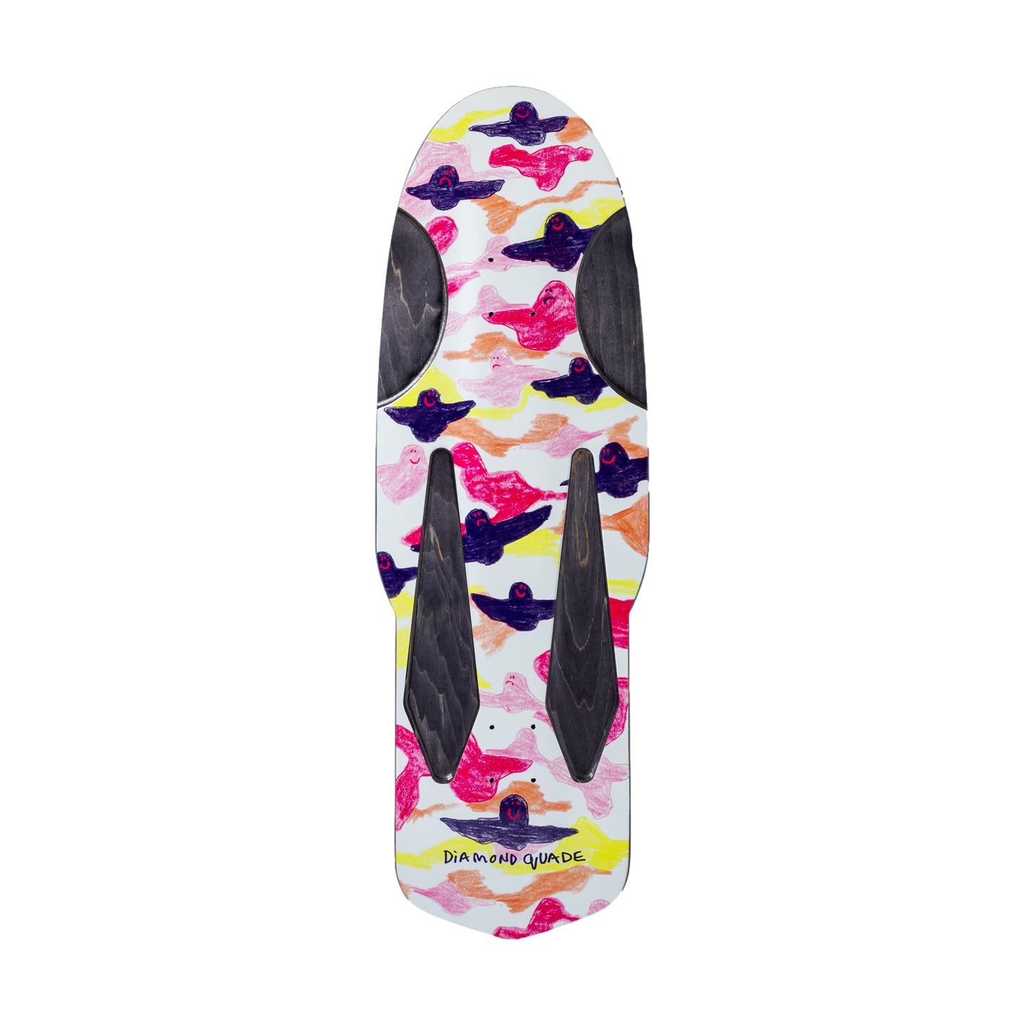 Krooked SSD26 Dimond Quad Beamer 10.75" Deck - Venue Skateboards