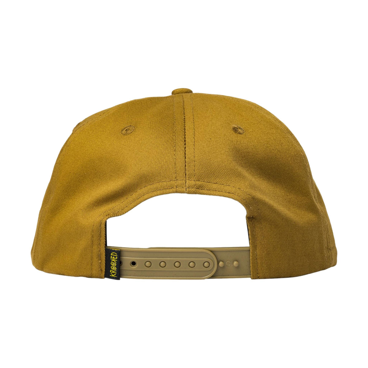 Krooked Bird Lightning Snapback Hat Tan - Venue Skateboards