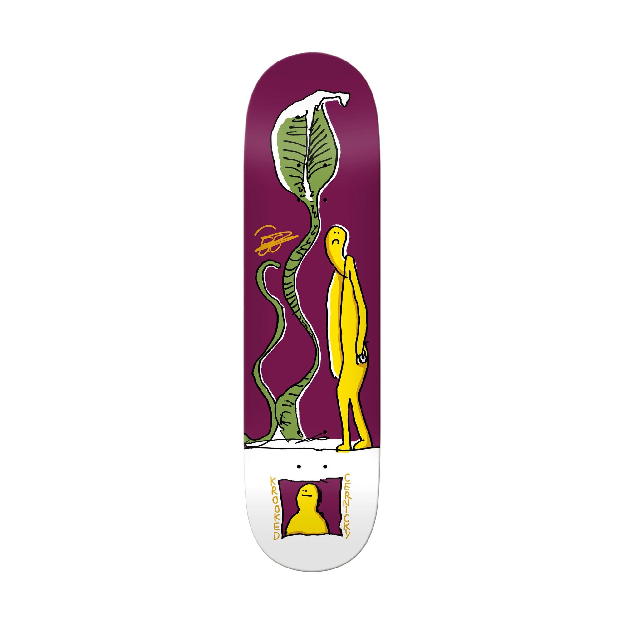 Krooked Cernicky Tall Snake 8.5" Deck - Venue Skateboards