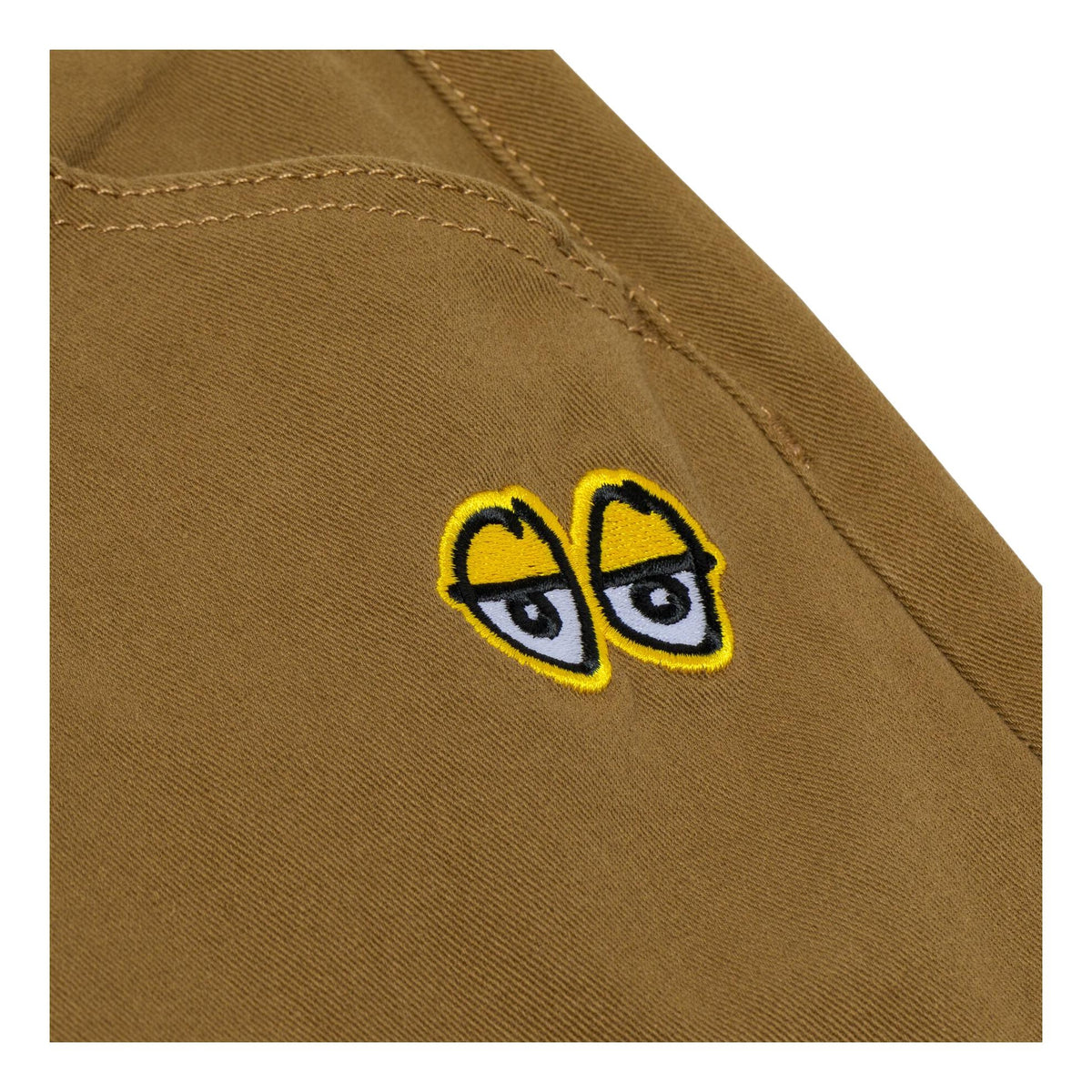 Krooked Eyes Twill Pant Khaki - Venue Skateboards