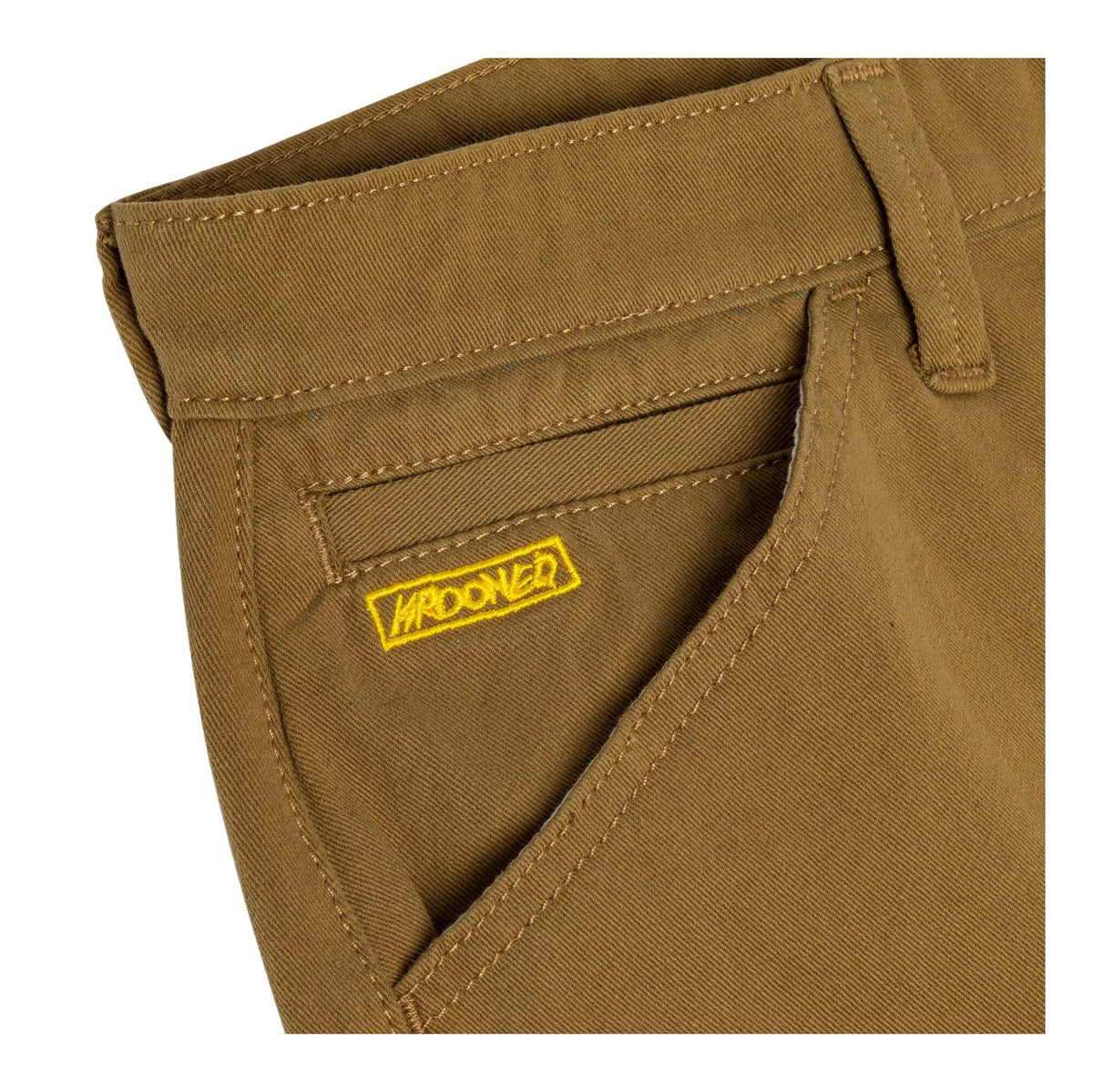 Krooked Eyes Twill Pant Khaki - Venue Skateboards