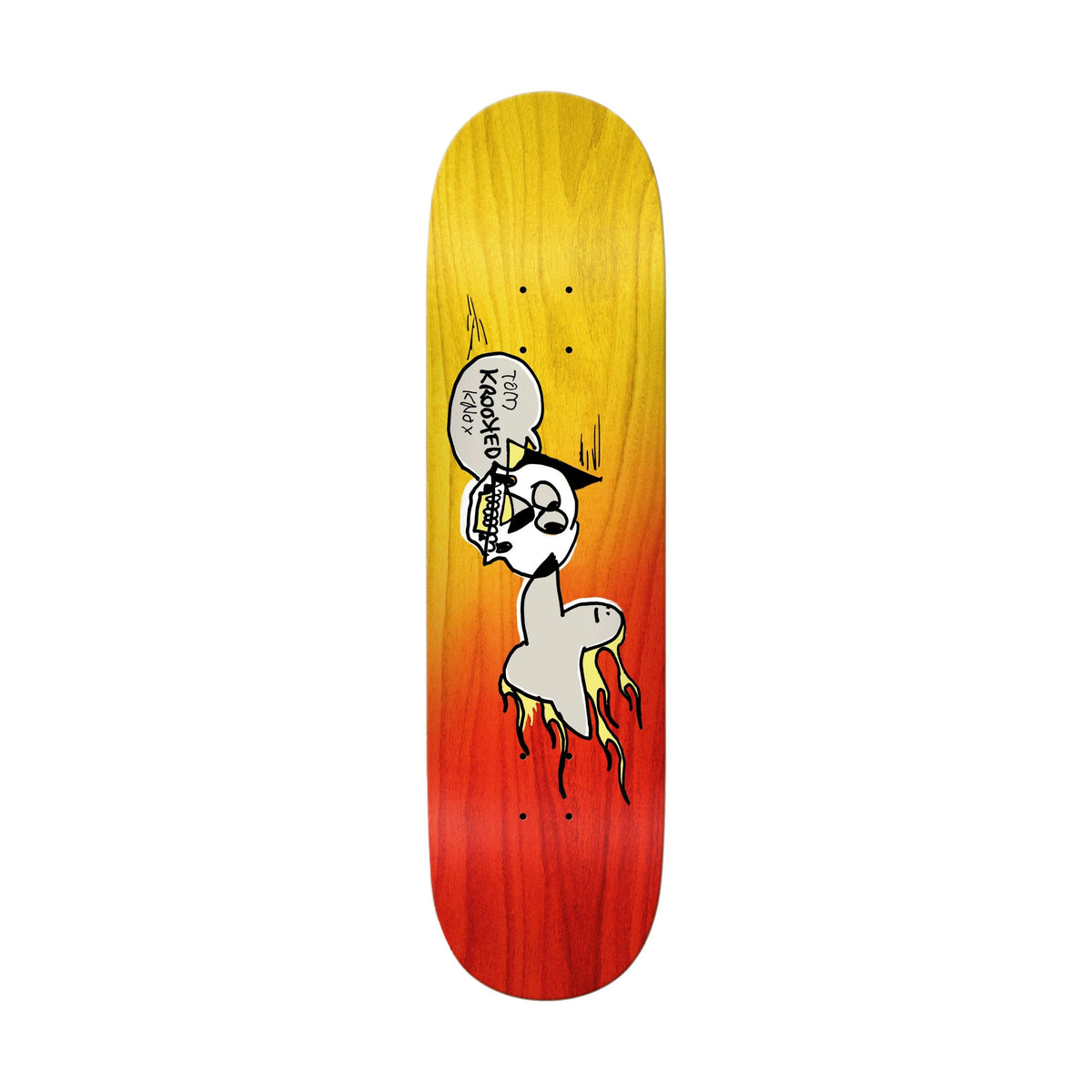 Krooked Knox Burn Bird 8.25&quot; Deck - Venue Skateboards