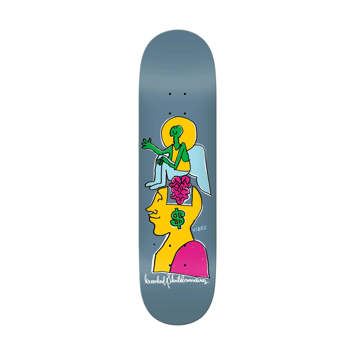 Krooked Smart Money 8.62&quot; Deck - Venue Skateboards