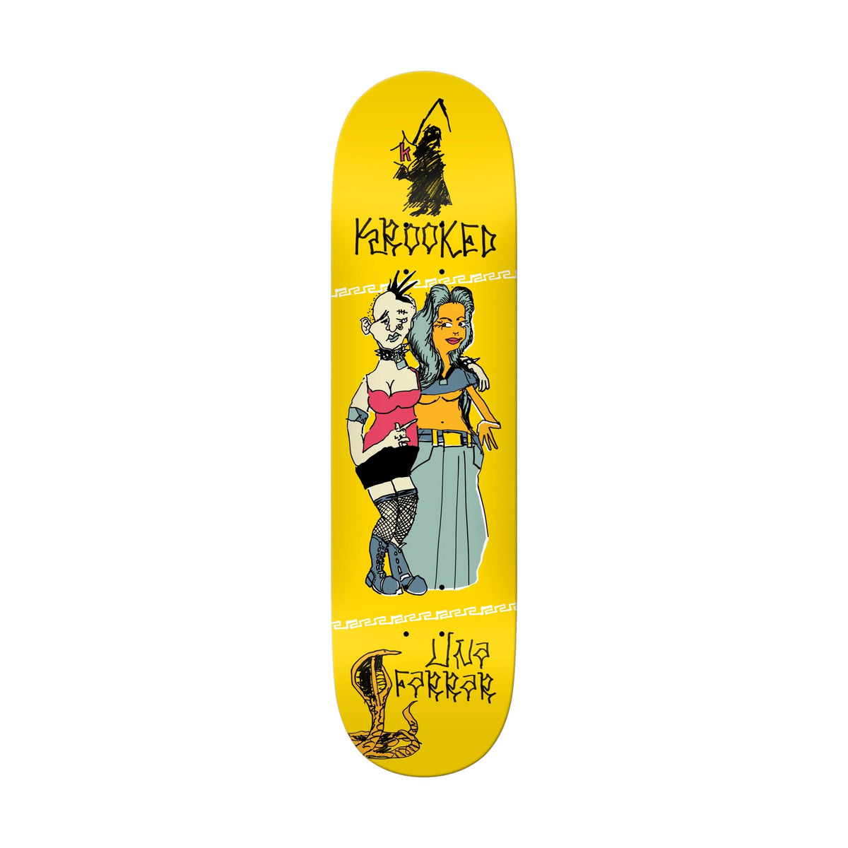 Krooked Una Punx True Fit 8.38&quot; Deck - Venue Skateboards