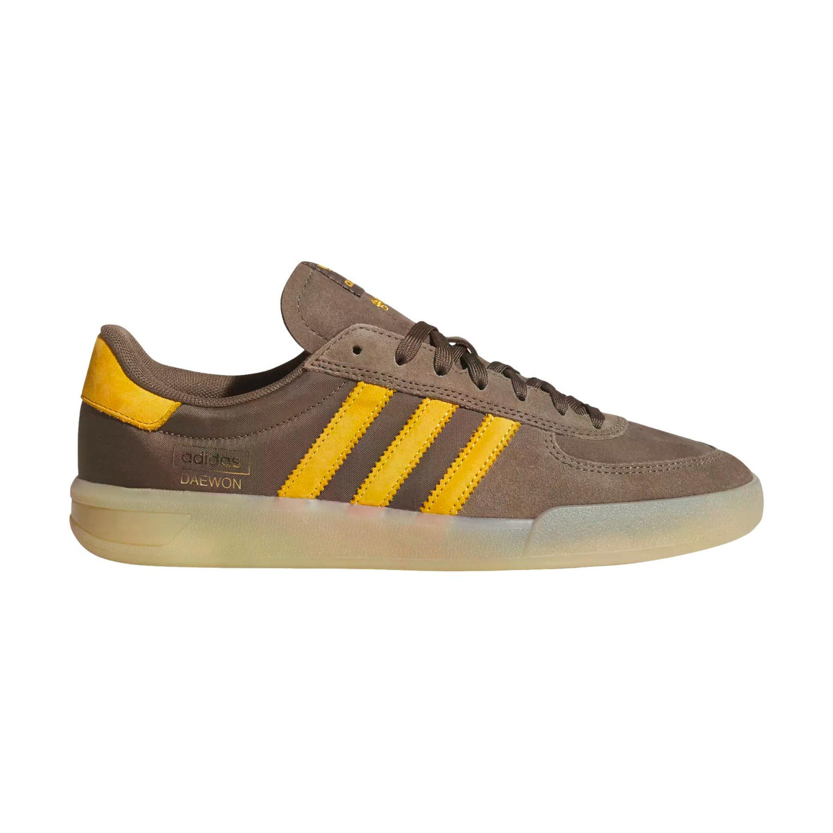 Adidas Glenburn X Daewon Sneakers Earth Strata/Crew Yellow/Gum - Venue Skateboards