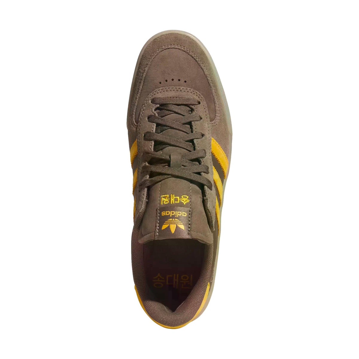 Adidas Glenburn X Daewon Sneakers Earth Strata/Crew Yellow/Gum - Venue Skateboards