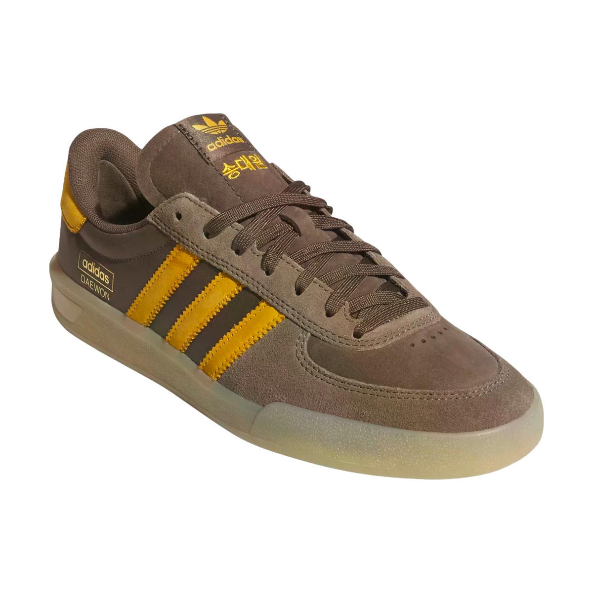 Adidas Glenburn X Daewon Sneakers Earth Strata/Crew Yellow/Gum - Venue Skateboards