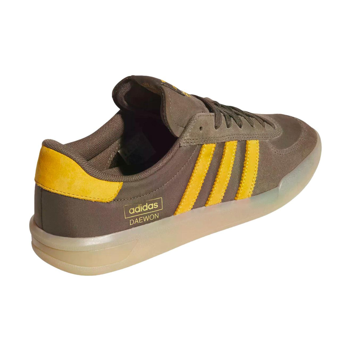 Adidas Glenburn X Daewon Sneakers Earth Strata/Crew Yellow/Gum - Venue Skateboards