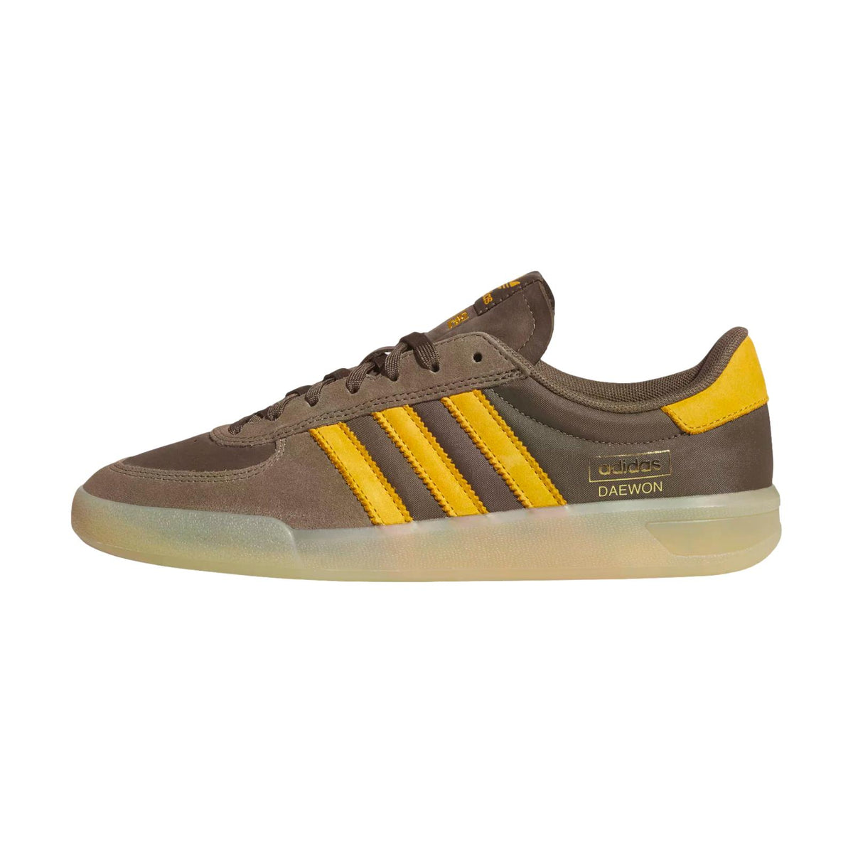 Adidas Glenburn X Daewon Sneakers Earth Strata/Crew Yellow/Gum - Venue Skateboards