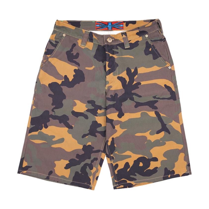 Carpet Khaki Shorts Camo - Venue Skateboards