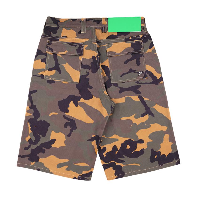 Carpet Khaki Shorts Camo - Venue Skateboards