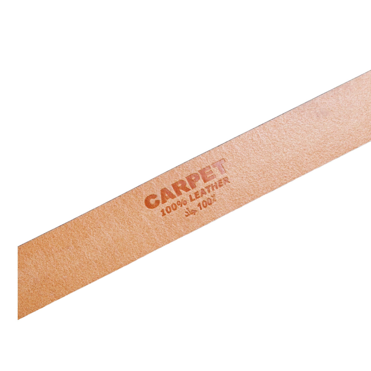 Carpet Company Leather Belt With Buckle Red - Venue Skateboards