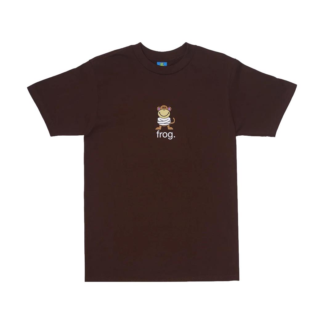 Frog Krazy Monk T-Shirt Brown - Venue Skateboards