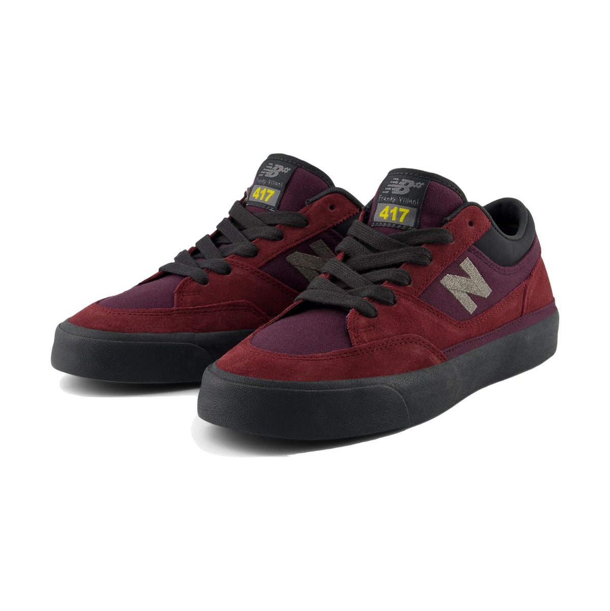 New Balance Villani 417 Low Burgundy/Phantom - Venue Skateboards