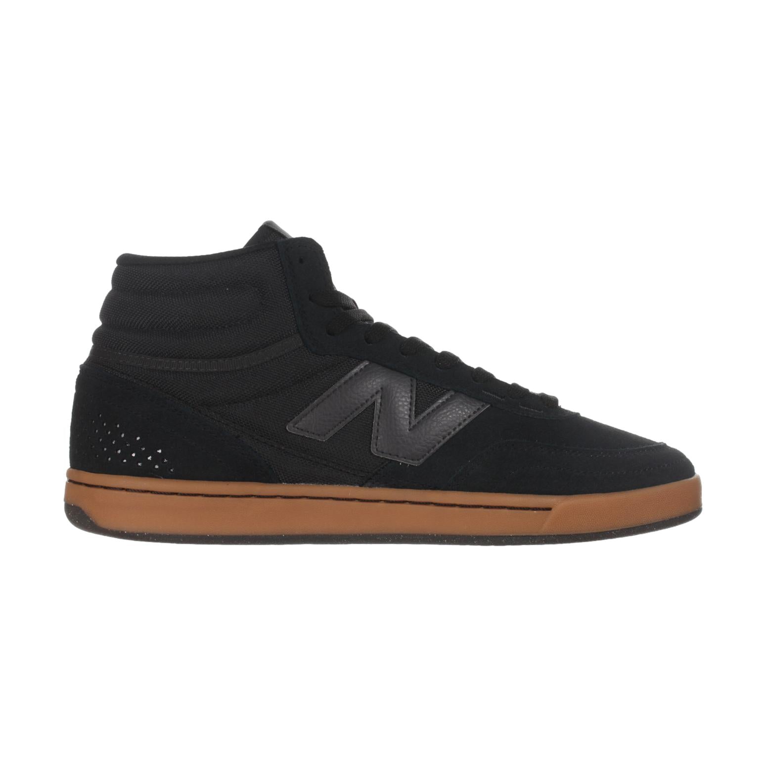 New Balance 440 High V2 Black/Gum - Venue Skateboards