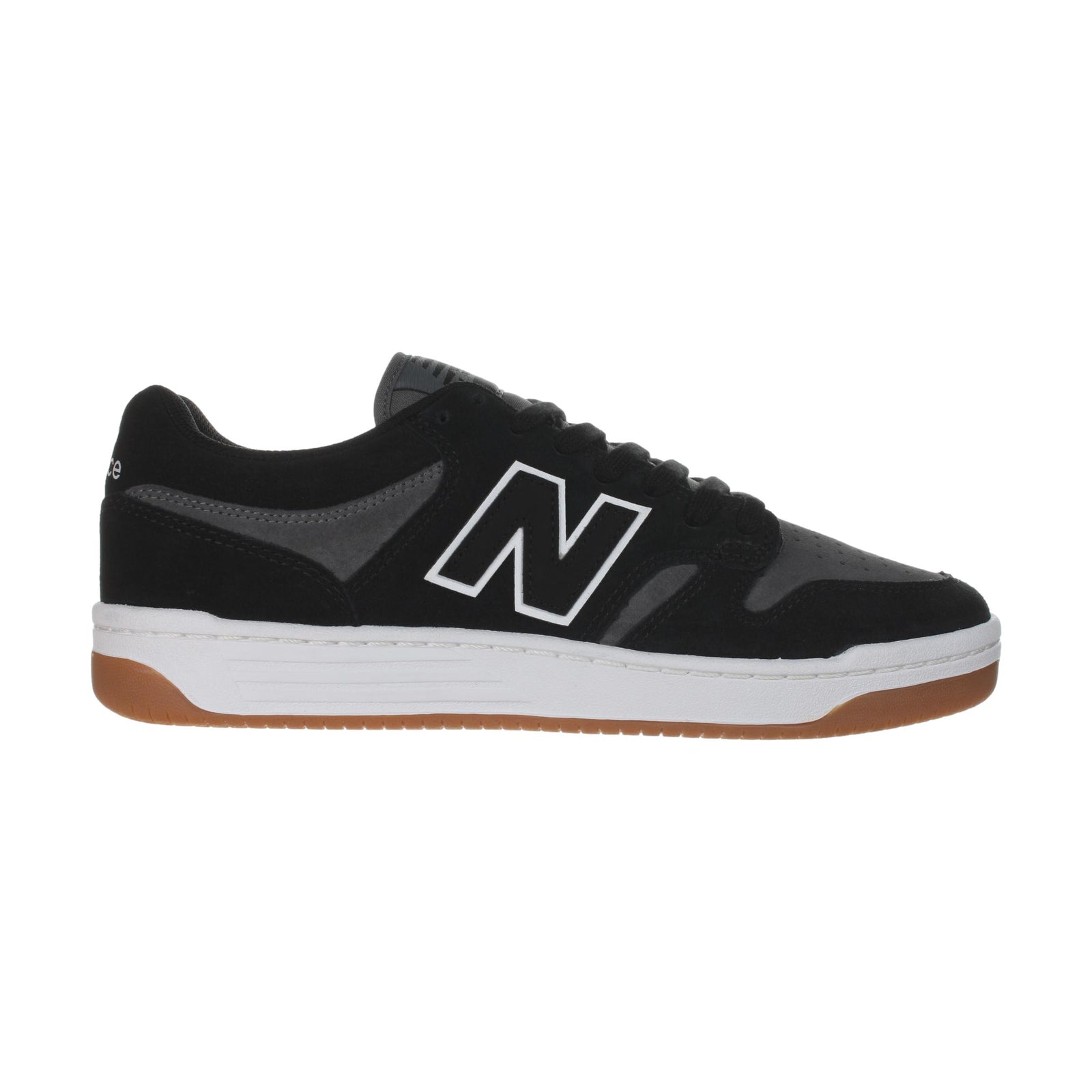 New Balance 480 Black/Grey - Venue Skateboards