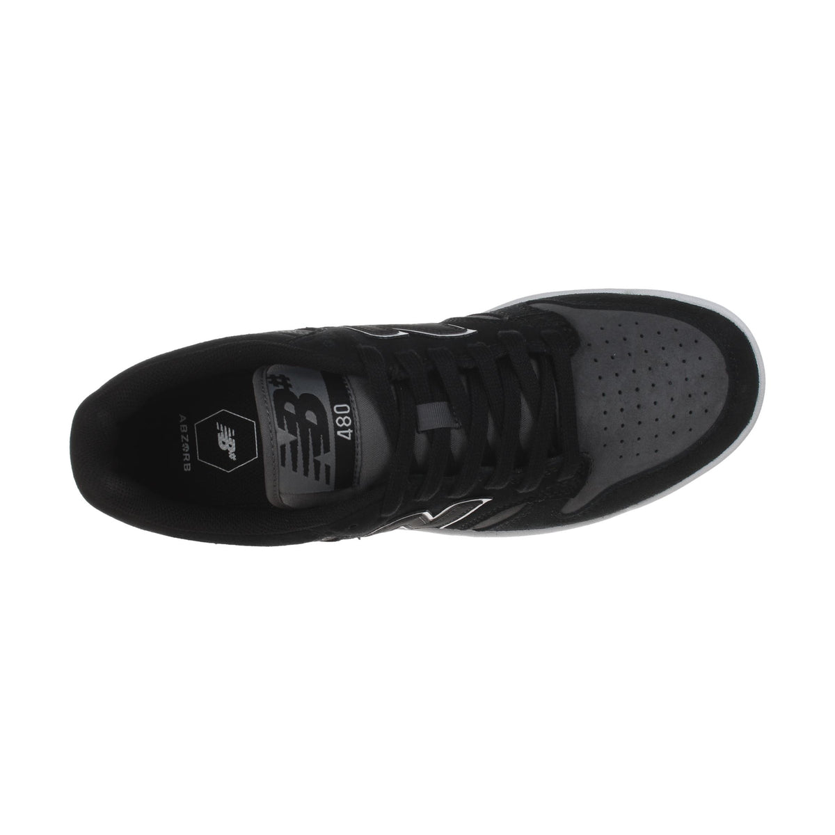 New Balance 480 Black/Grey - Venue Skateboards