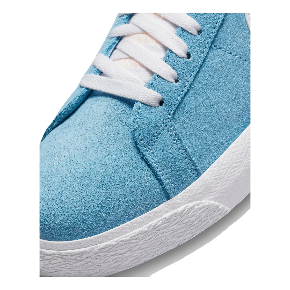 Nike SB Blazer Mid Cerulean Blue/White Toe- Venue Skateboards