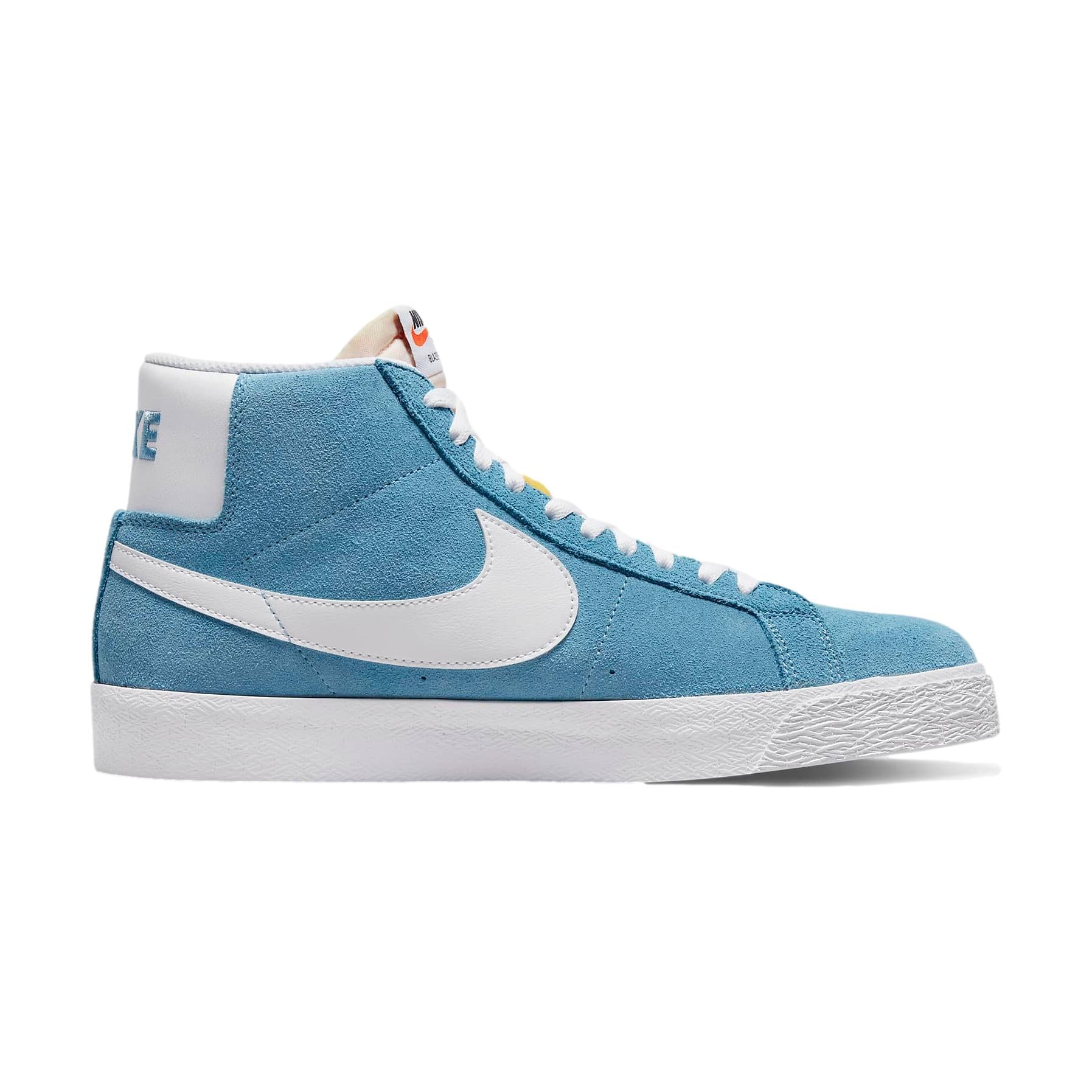 Nike SB Blazer Mid Cerulean Blue/White- Venue Skateboards