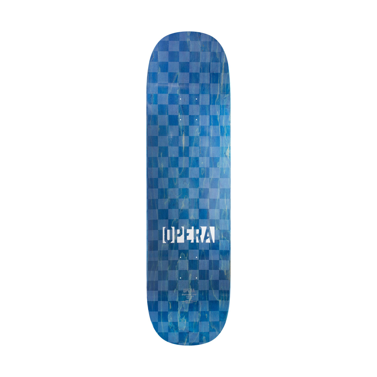 Opera Skull Mask Symmetrical Pop Slick 8.25&quot; Deck - Venue Skateboards