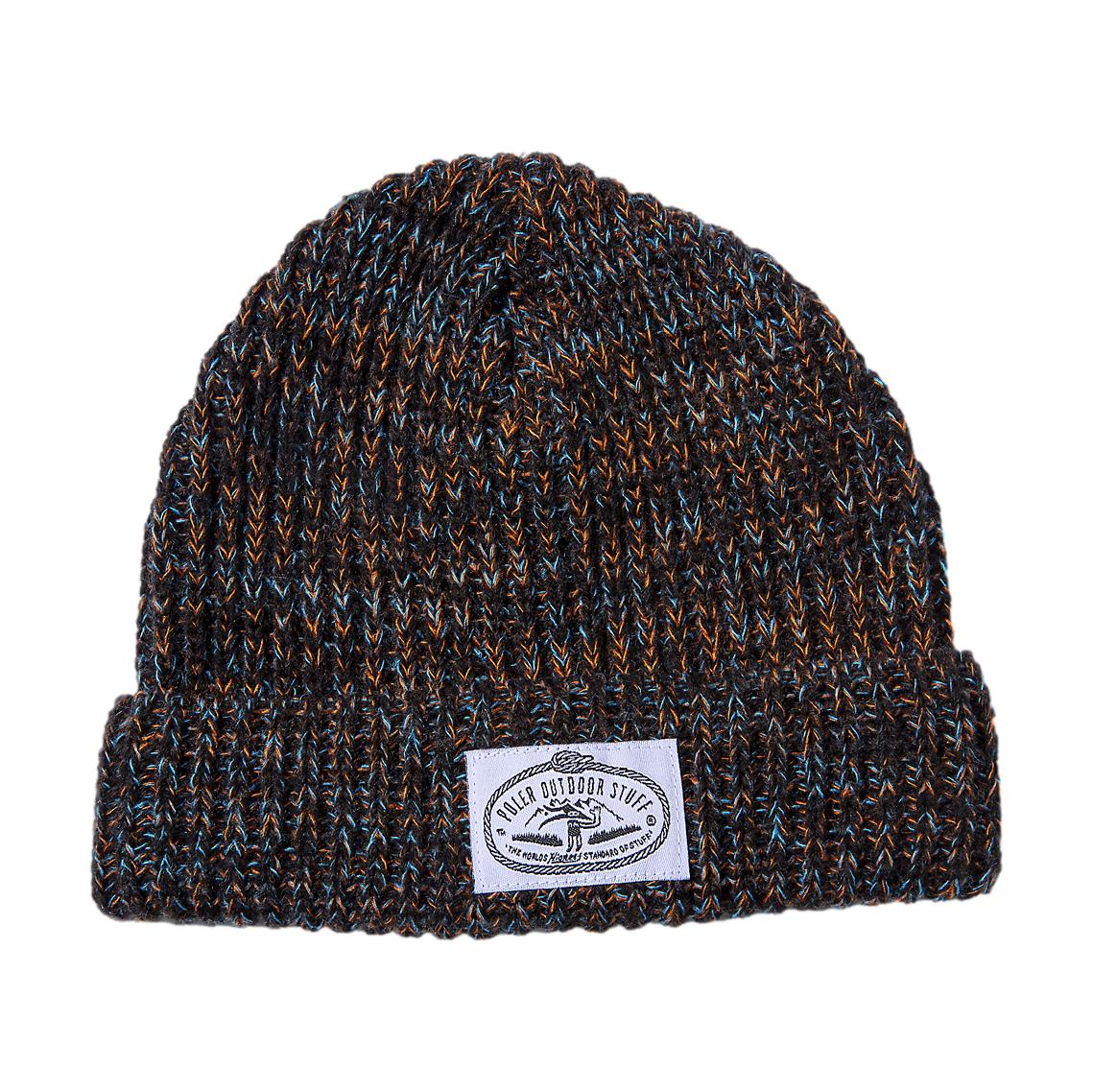 Lakai Polar Outdoor Stuff Beanie Black - Venue Skateboards