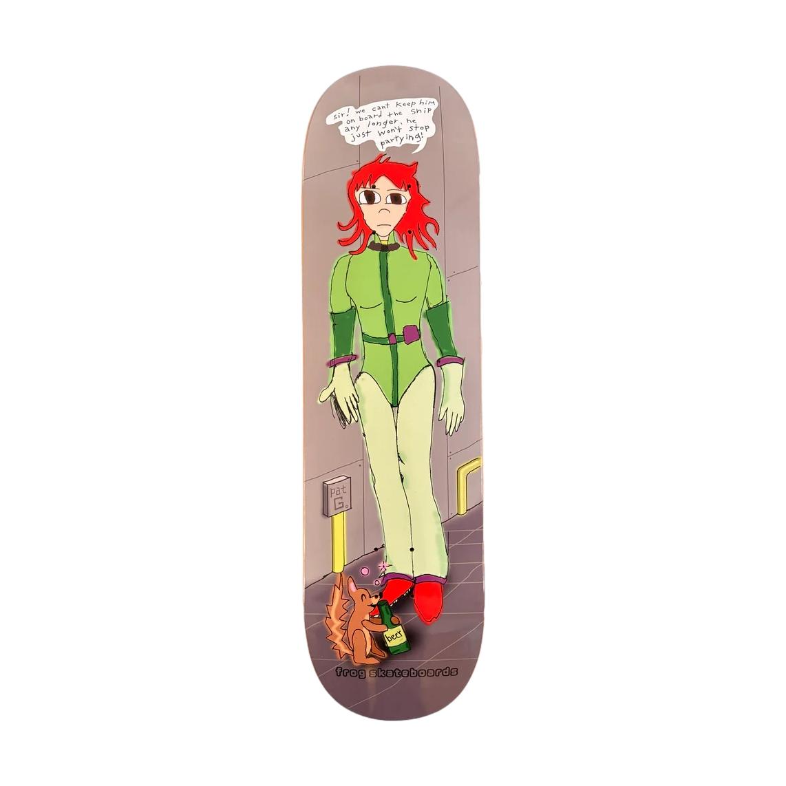 Frog Pat G Party Squirrel 8.38" Deck - Venue Skateboards