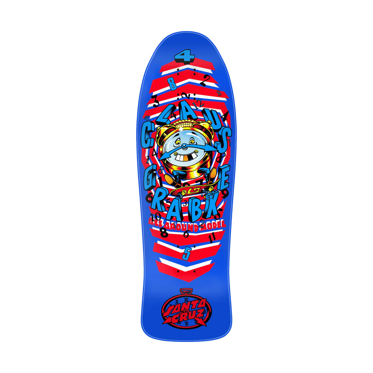 Santa Cruz Grabke All Around Reissue Deck 9.89&quot; - Venue Skateboards