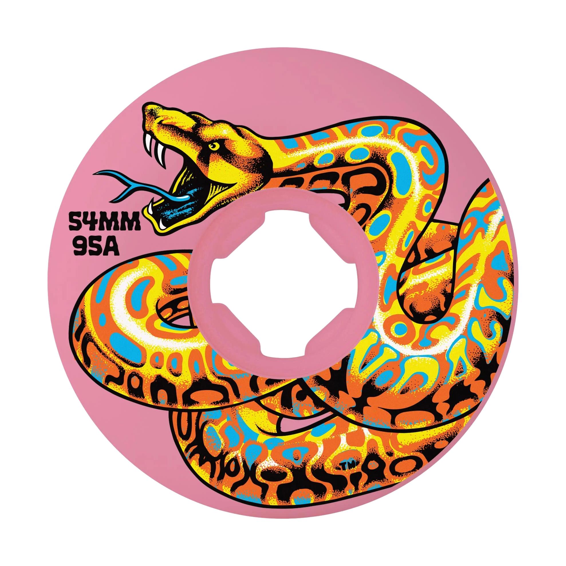 Slime Balls Kendall Snake Hardline Wheels Pink 54mm 95a - Venue Skateboards