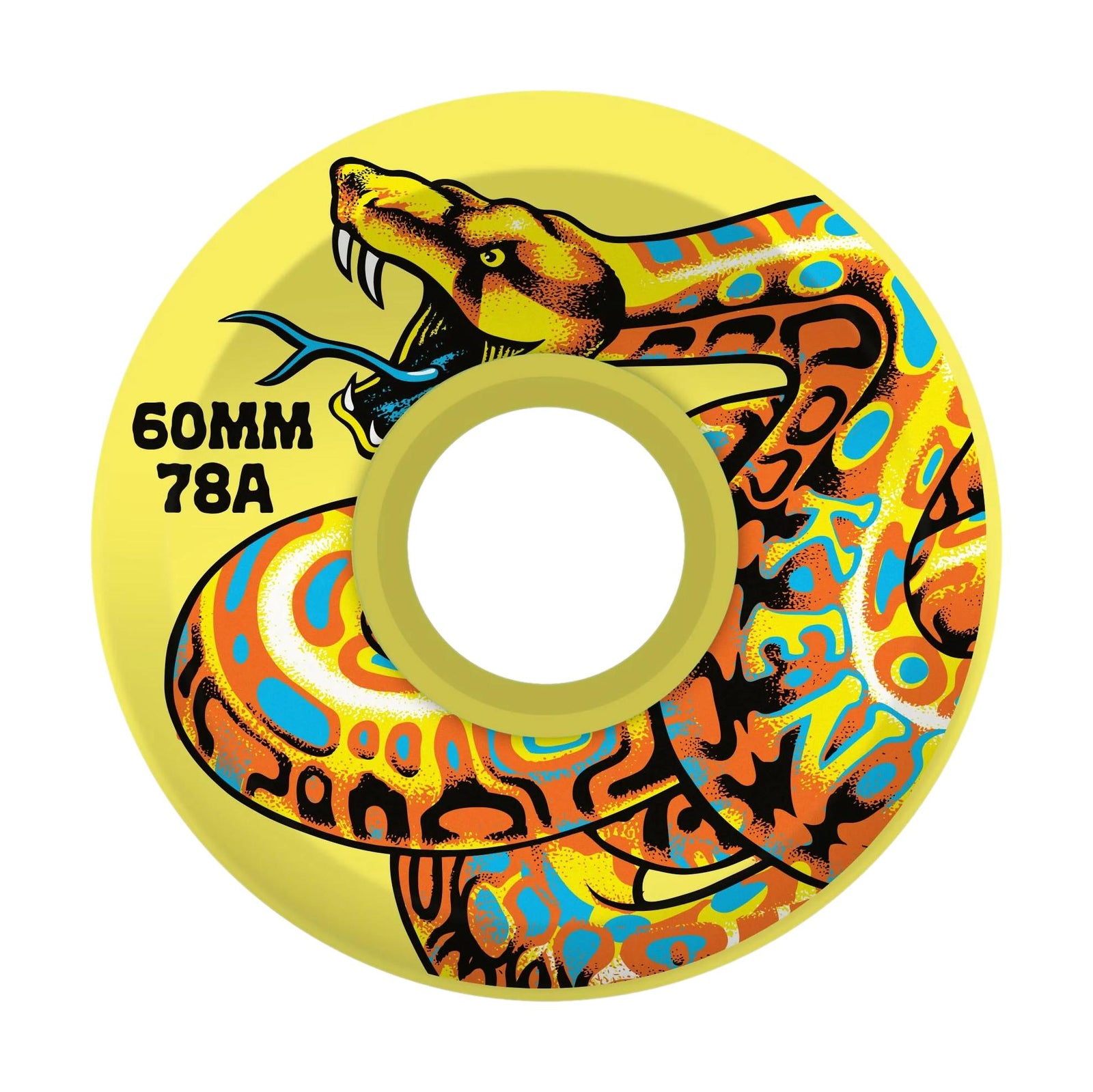 Slime Balls Kendall Snake OG Sime Wheels Yellow 60mm 78a - Venue Skateboards