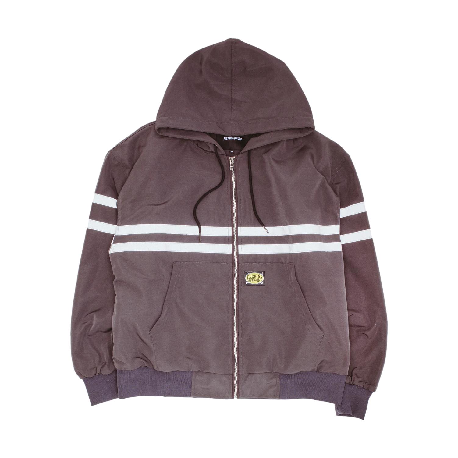 Fucking Awesome KO Striped Hoodie Jacket - Venue Skateboards