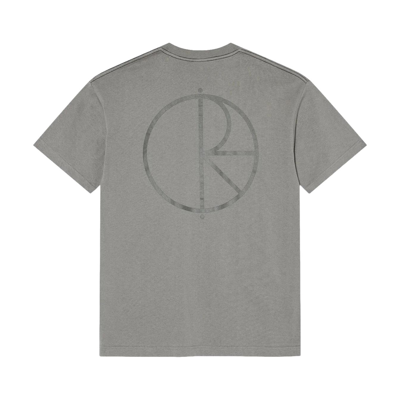 Polar Stroke Logo Contrast Tee Grey - Venue Skate
