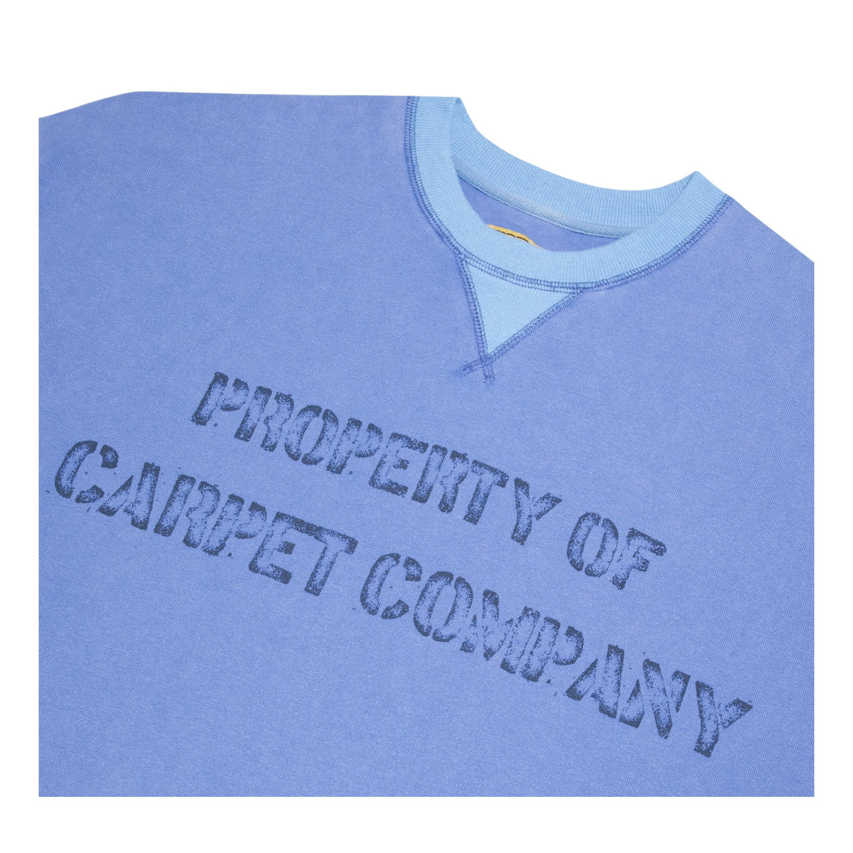 Carpet Property Crewneck Washed Blue