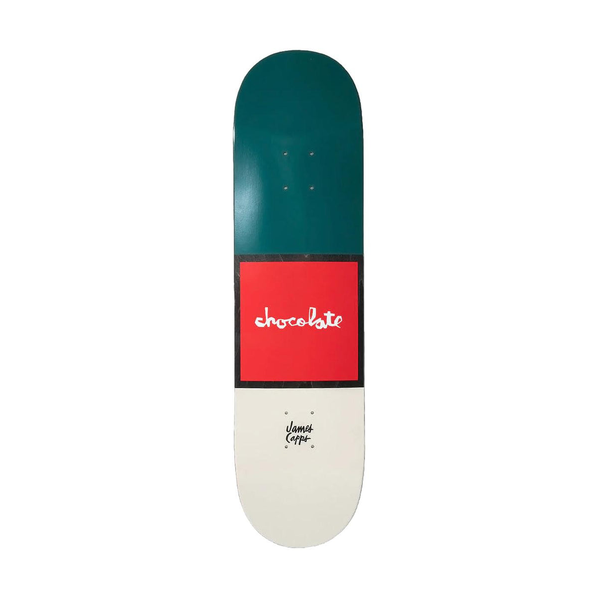 Chocolate Capps Red Square Deck 8.25 - Venue Skateboards