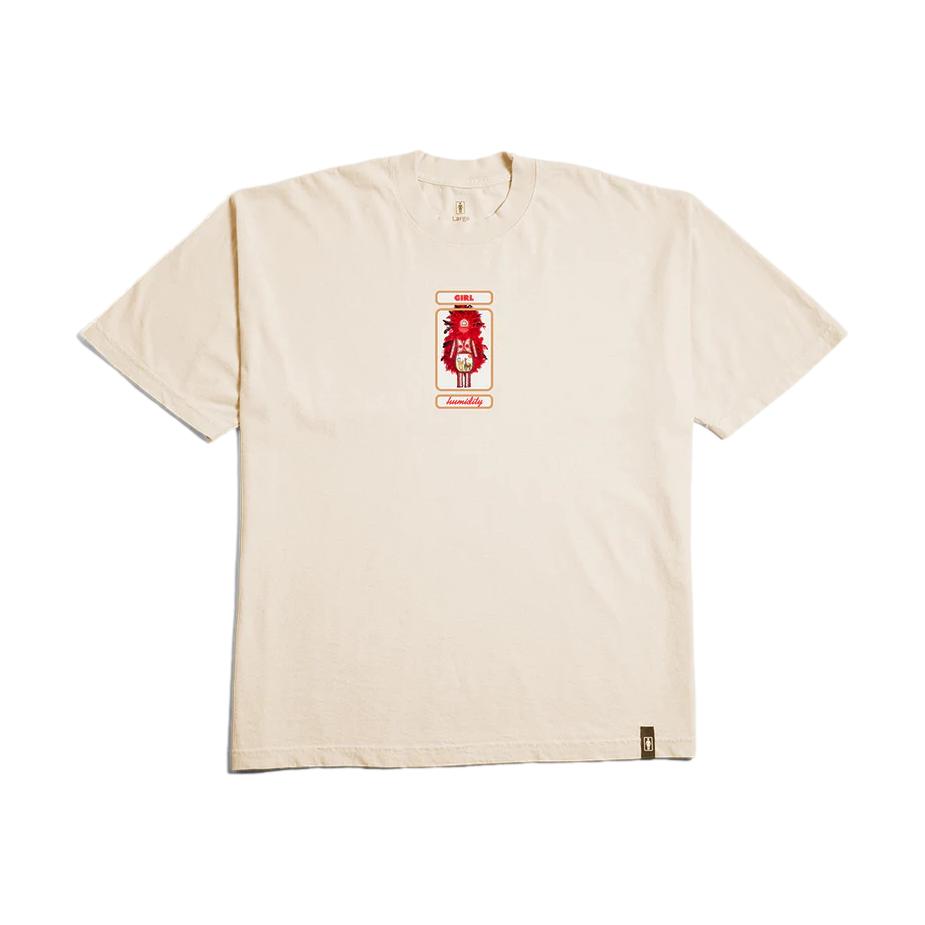 Girl OG Humidity Premium Heavy Tee Cream - Venue Skateboards