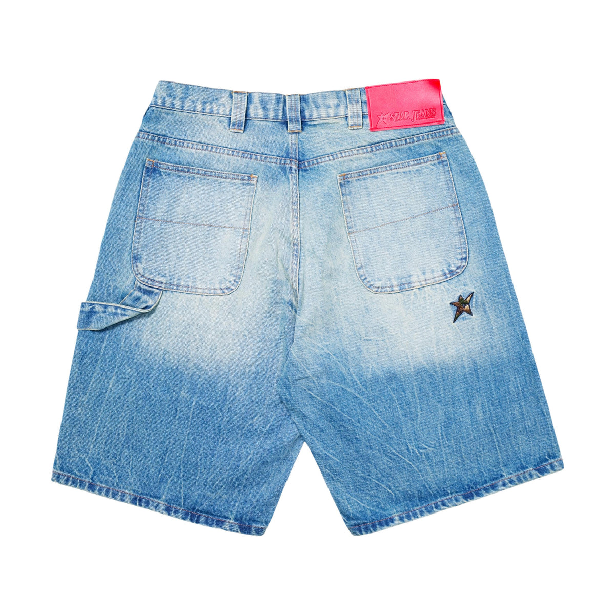 Carpet Company Faded C-Star Denim Shorts