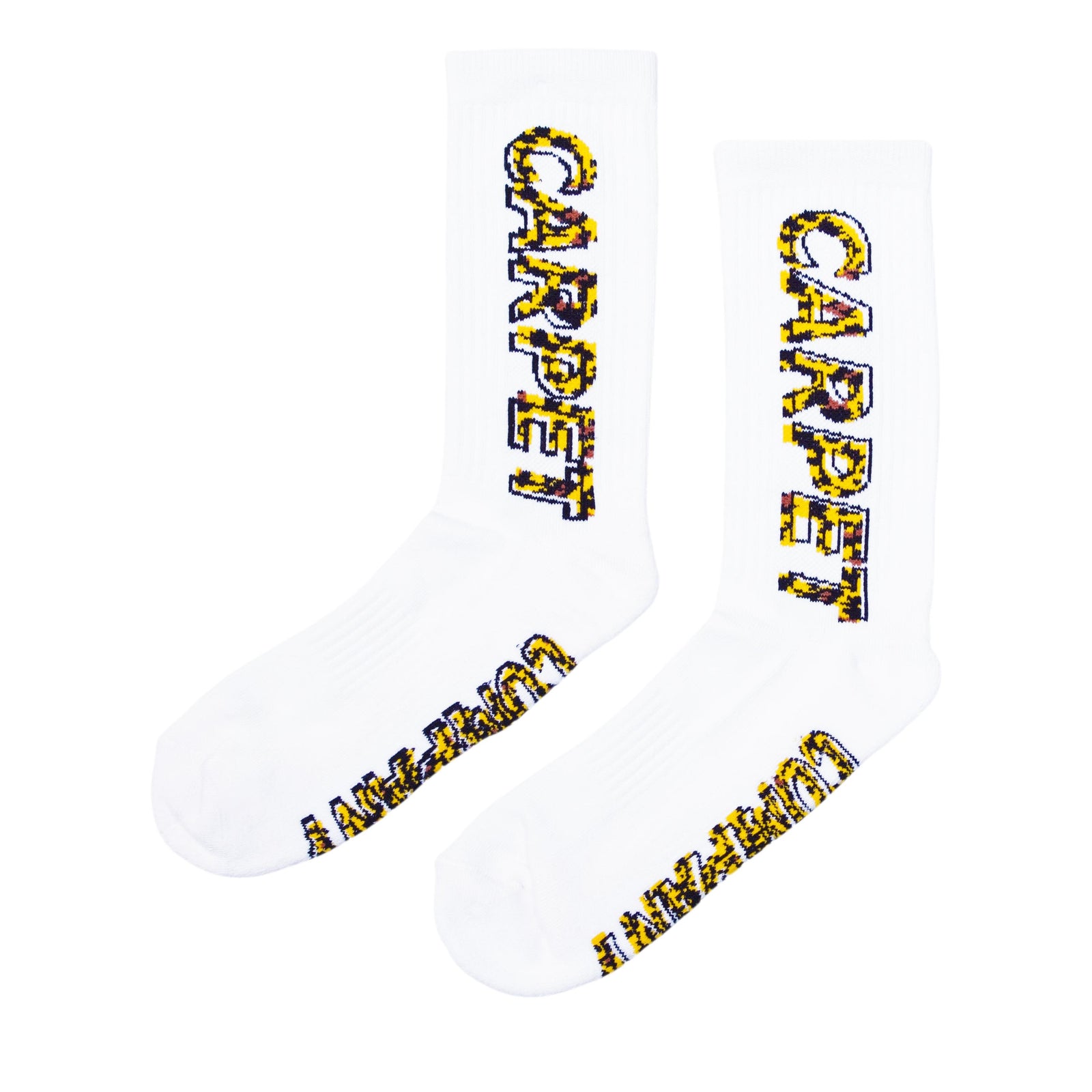 Carpet Company Cheetah Misprint Socks - Venue Skateboards