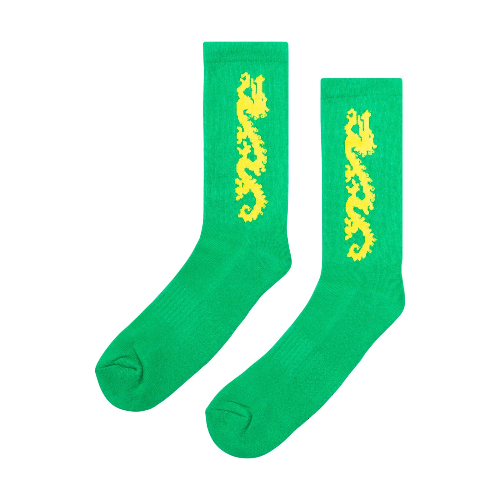 Carpet Company Dragon Socks Green - Venue Skateboards